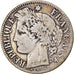 Coin, France, Cérès, 2 Francs, 1870, Bordeaux, VF(30-35), Silver, KM:816.2