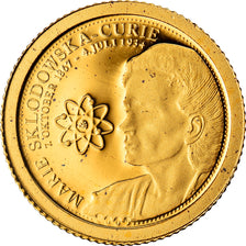 Munten, Samoa, Marie Curie, Dollar, 2009, FDC, Goud