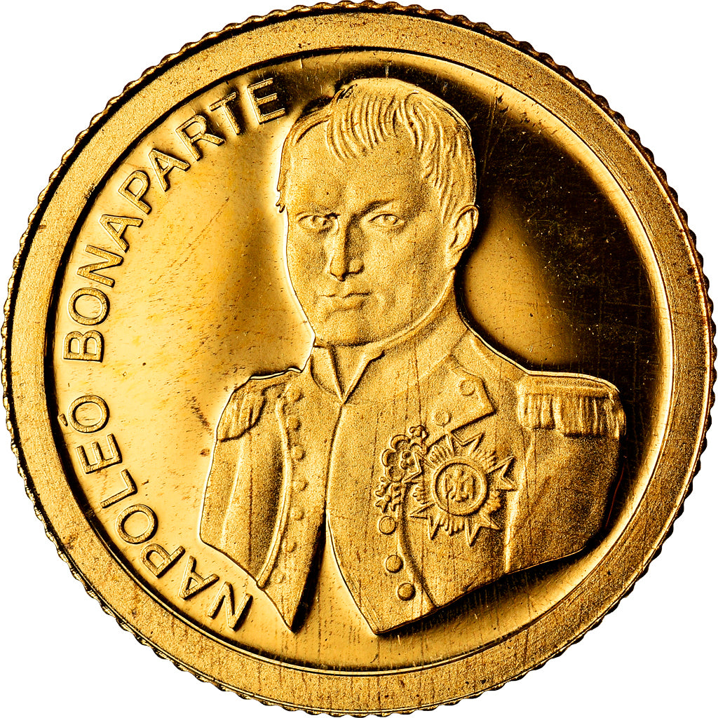 Francia, medalla, Napoléon Bonaparte, Principat Andorra, 2011, FDC, Oro
