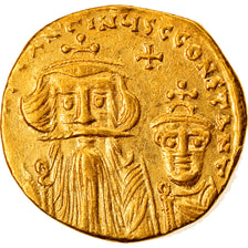 Coin, Constans II and Constantine IV, Solidus, 654–659, Constantinople