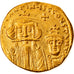 Coin, Constans II and Constantine IV, Solidus, 654–659, Constantinople
