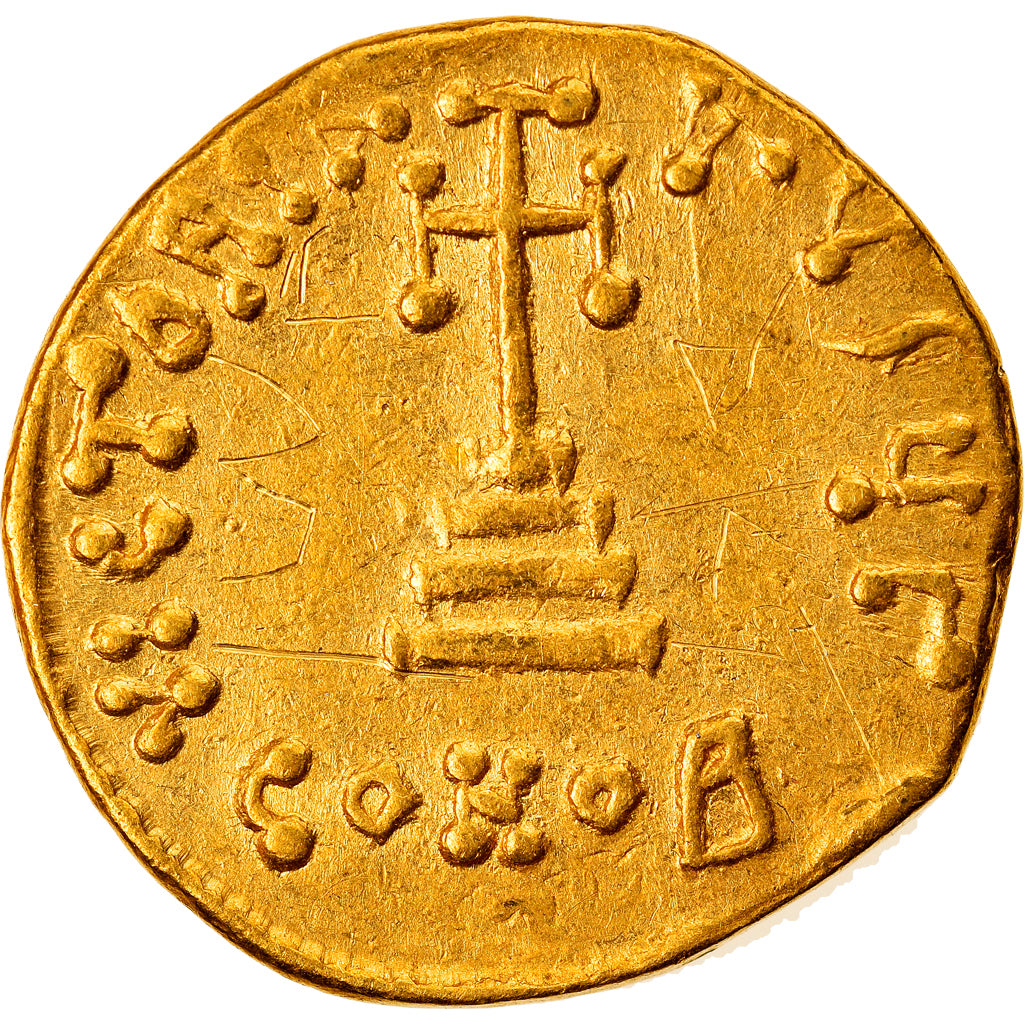 Coin, Constans II and Constantine IV, Solidus, 654–659, Constantinople
