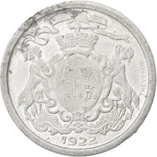 France, 5 Centimes, 1922, EF(40-45), Aluminium, Elie #10.1, 0.91