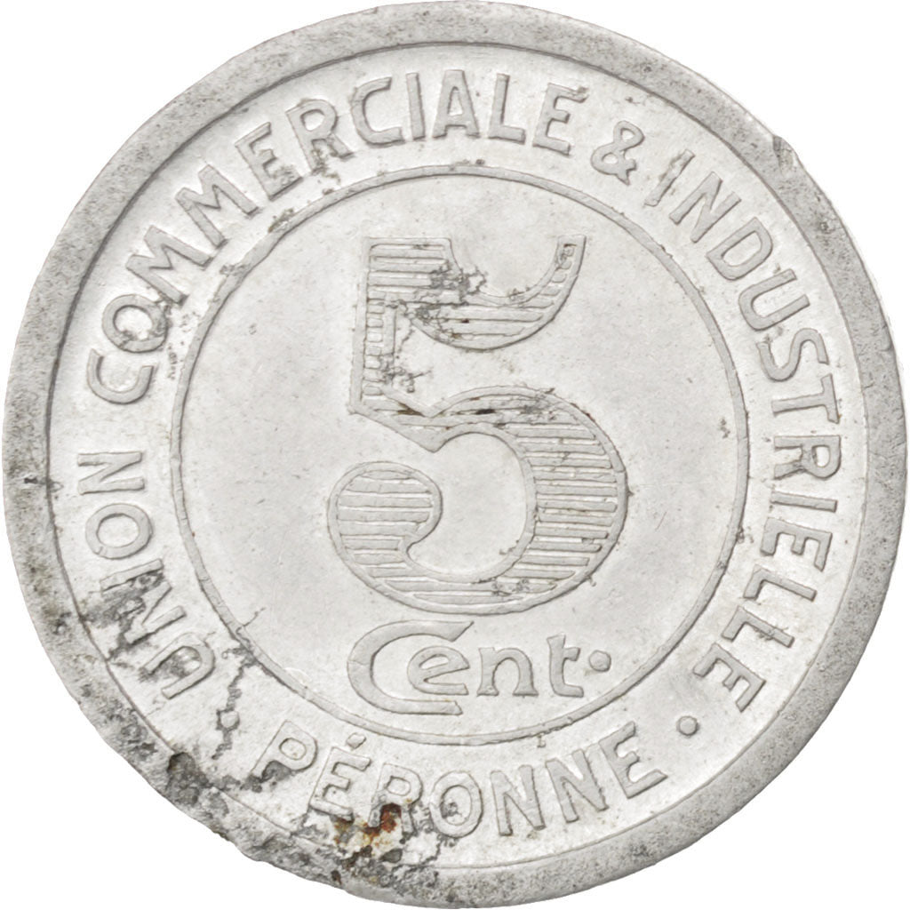 France, 5 Centimes, 1922, EF(40-45), Aluminium, Elie #10.1, 0.91