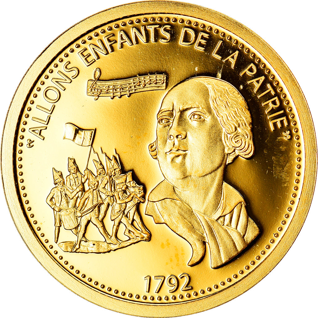 France, Medal, The Fifth Republic, History, allons enfants de la patrie