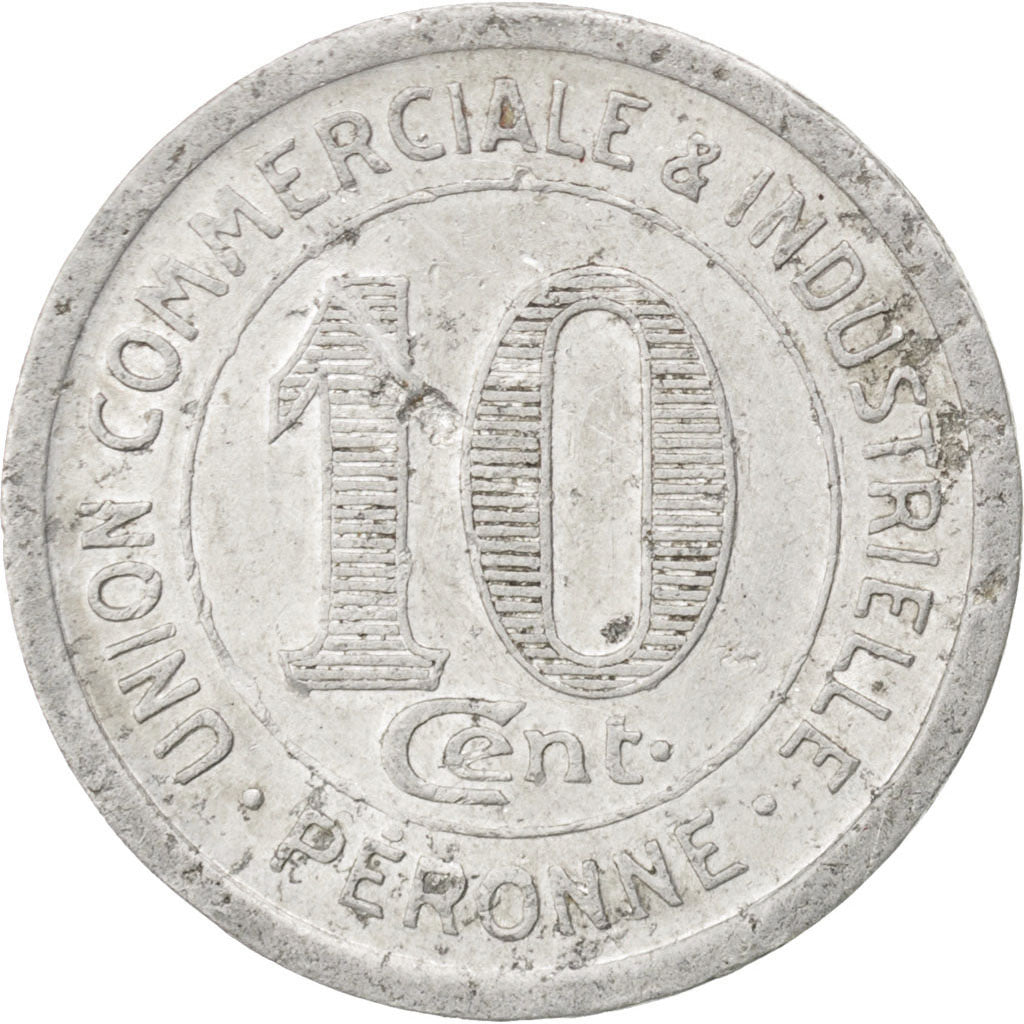 France, 10 Centimes, 1922, VF(30-35), Aluminium, Elie #10.2, 1.31