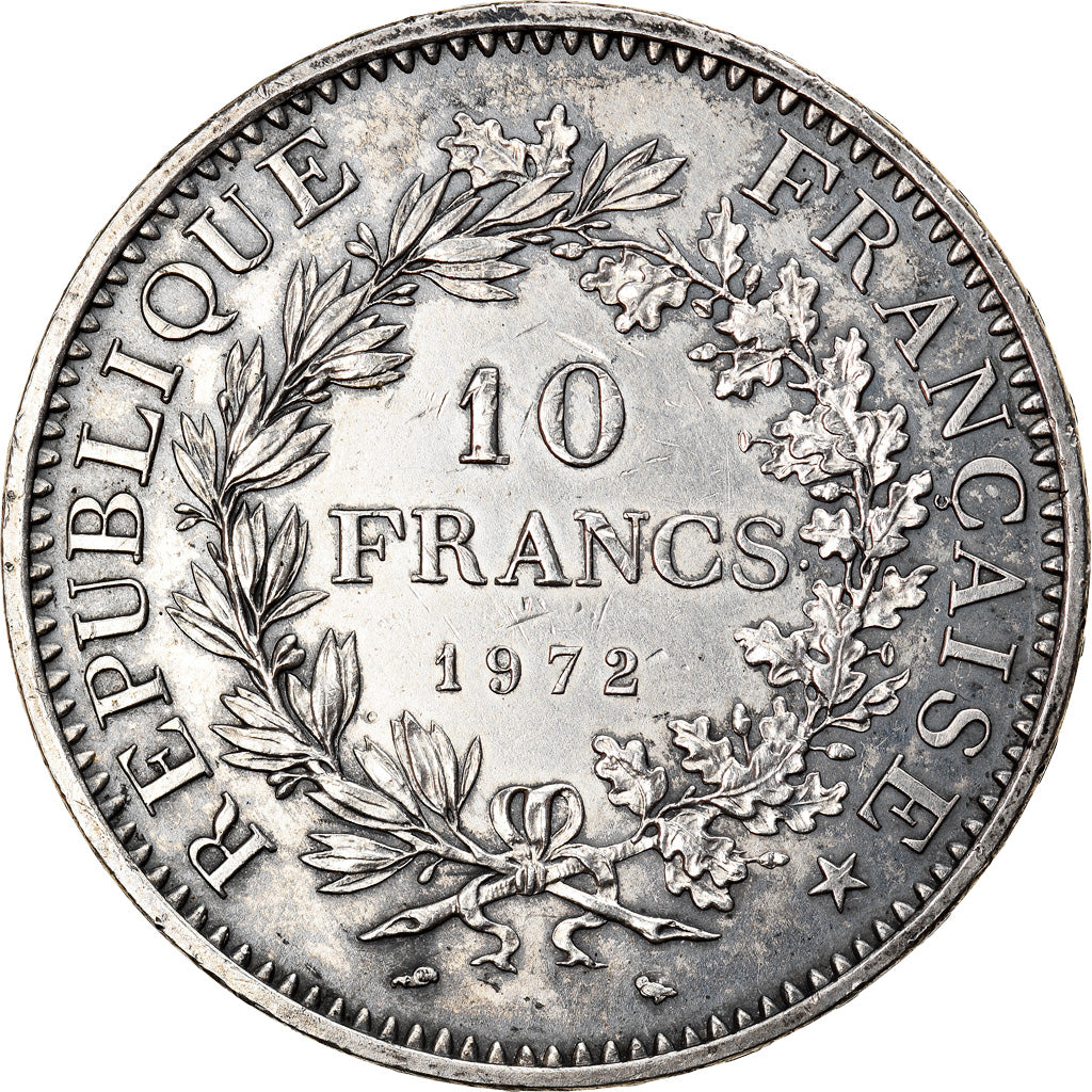 Monnaie, France, Hercule, 10 Francs, 1972, Paris, SUP, Argent, Gadoury:813