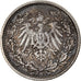 Coin, GERMANY - EMPIRE, 1/2 Mark, 1905, Stuttgart, EF(40-45), Silver, KM:17