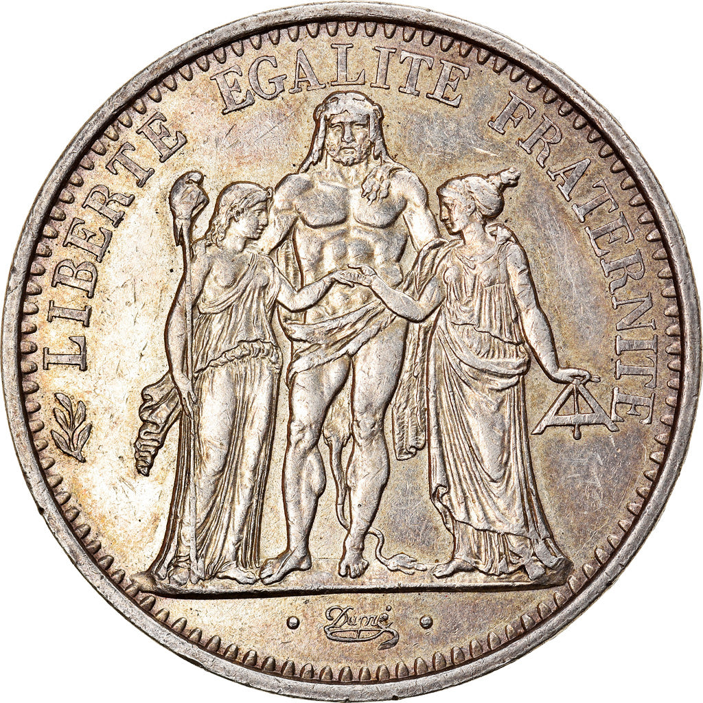 Moneta, Francja, Hercule, 10 Francs, 1969, Paris, AU(55-58), Srebro, KM:932