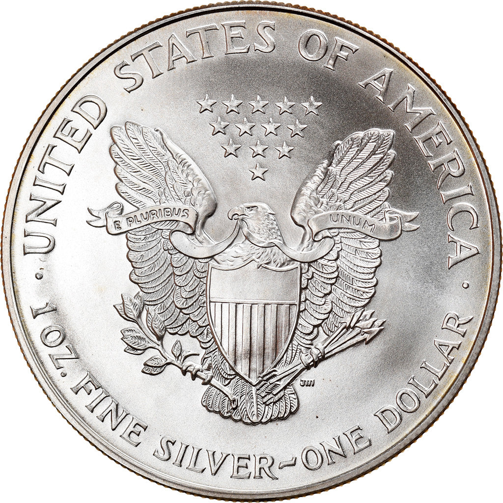 Moneta, Stati Uniti, Dollar, 1995, U.S. Mint, Philadelphia, 1 Oz, SPL+, Argento