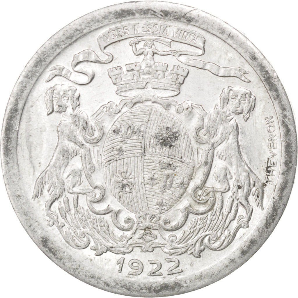 Coin, France, 10 Centimes, 1922, AU(50-53), Aluminium, Elie:10.2