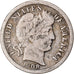 Moneda, Estados Unidos, Barber Dime, Dime, 1908, U.S. Mint, New Orleans, BC+