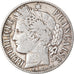 Moneta, Francia, Cérès, Franc, 1887, Paris, MB+, Argento, KM:822.1