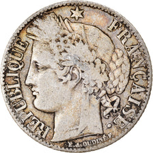 Münze, Frankreich, Cérès, Franc, 1887, Paris, S+, Silber, KM:822.1