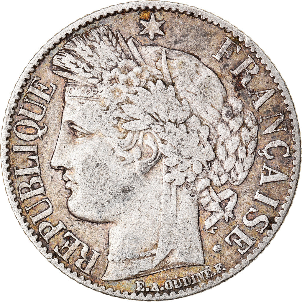 Münze, Frankreich, Cérès, Franc, 1887, Paris, SS, Silber, KM:822.1