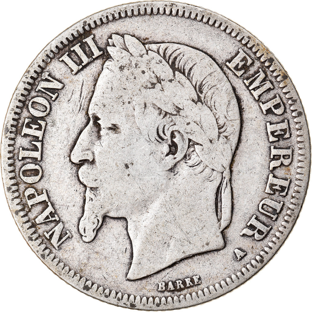 Münze, Frankreich, Napoleon III, Napoléon III, 2 Francs, 1868, Paris, S+