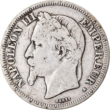 Münze, Frankreich, Napoleon III, Napoléon III, 2 Francs, 1868, Paris, S+