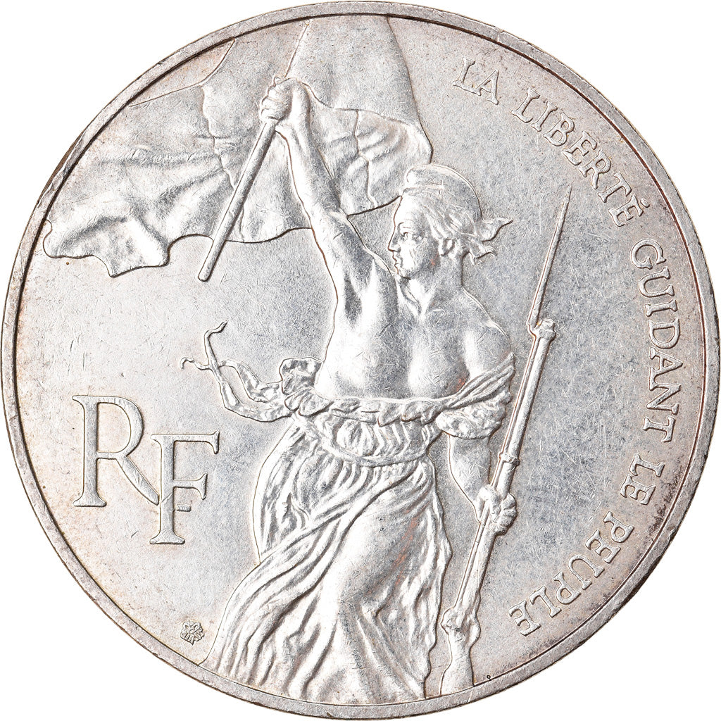 Coin, France, Liberté guidant le peuple, 100 Francs, 1993, AU(50-53), Silver