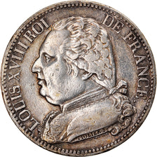 Moneta, Francia, Louis XVIII, Louis XVIII, 5 Francs, 1814, Toulouse, BB
