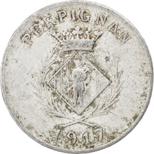 France, 5 Centimes, 1917, VF(30-35), Aluminium, Elie #10.1, 0.79