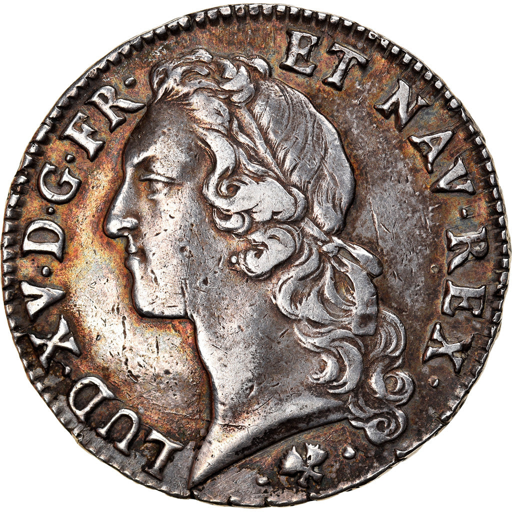 Moneta, Francja, Louis XV, Écu au bandeau, Ecu, 1764, Bayonne, EF(40-45)