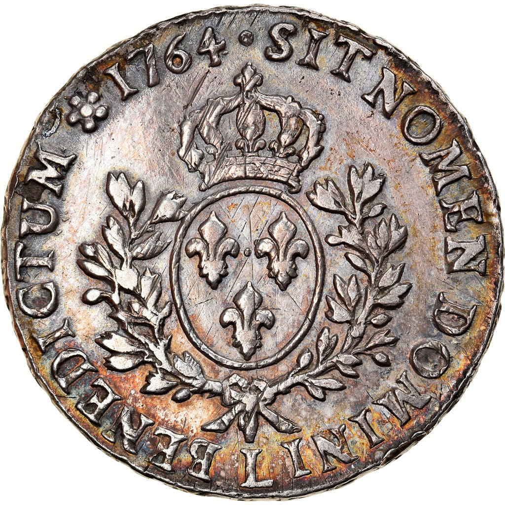 Moneta, Francja, Louis XV, Écu au bandeau, Ecu, 1764, Bayonne, EF(40-45)