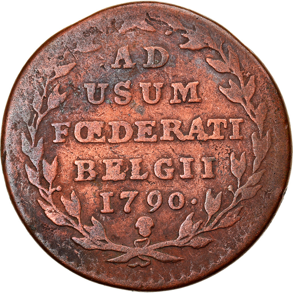 Coin, AUSTRIAN NETHERLANDS, 2 Liards, 2 Oorden, 1790, Brussels, VF(30-35)