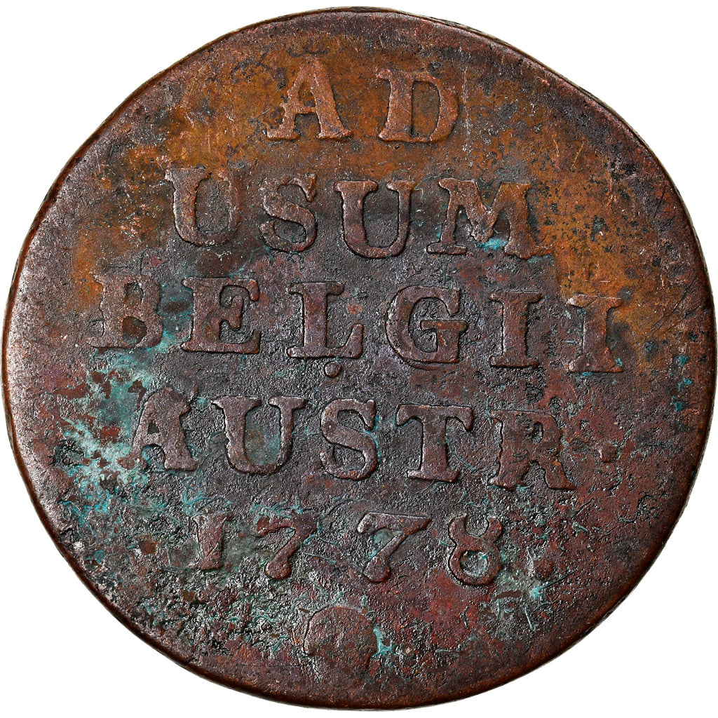 Coin, AUSTRIAN NETHERLANDS, Maria Theresa, Liard, Oord, 1778, Brussels