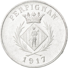 France, 5 Centimes, 1917, AU(55-58), Aluminium, Elie #10.1, 0.86