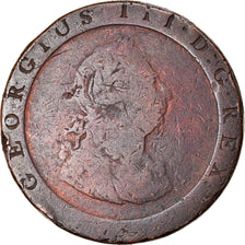 Coin, Great Britain, George III, Penny, 1797, VF(20-25), Copper, KM:618