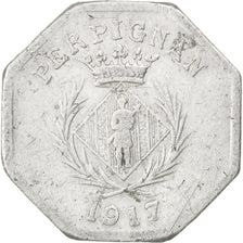 Perpignan, Chambre Syndicale des Commerçants, 10 Centimes 1917, Elie 10.2