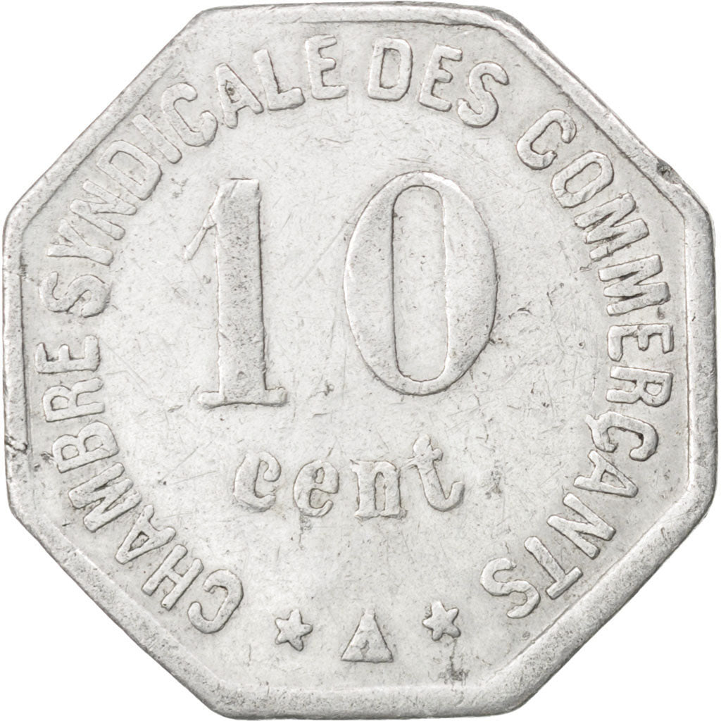 Perpignan, Chambre Syndicale des Commerçants, 10 Centimes 1917, Elie 10.2