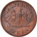 Canada, Halfpenny Token, fisheries and agriculture, Business & industry, 1858