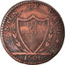 Moneta, CANTONI SVIZZERI, VAUD, Batzen-10 Rappen, 1806, MB+, Biglione, KM:8
