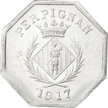 France, 10 Centimes, 1917, AU(55-58), Aluminium, Elie #10.2, 1.01