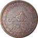 Coin, Great Britain, Cornish Mount, Penny Token, VF(30-35), Copper, Withers:696
