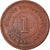 Monnaie, Straits Settlements, Edward VII, Cent, 1903, TB, Bronze, KM:19