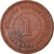 Monnaie, Straits Settlements, Edward VII, Cent, 1903, TB, Bronze, KM:19