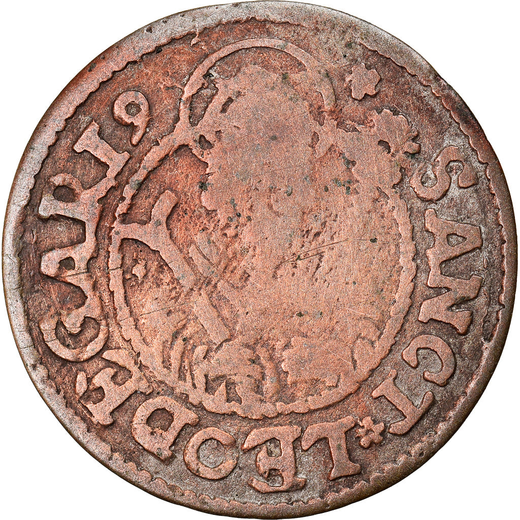 Coin, SWISS CANTONS, LUZERN, Schilling, 1623, VF(20-25), Billon, KM:25