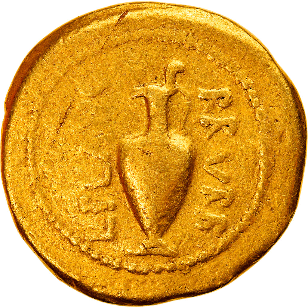 Munten, Julius Caesar, Aureus, Rome, Very rare, FR+, Goud, Crawford:475/1a