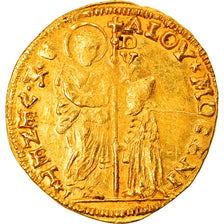 Munten, Italië, VENICE, Alvise Mocenigo IV, Zecchino, ZF+, Goud, Friedberg:1358