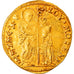 Munten, Italië, VENICE, Alvise Mocenigo IV, Zecchino, ZF+, Goud, Friedberg:1358