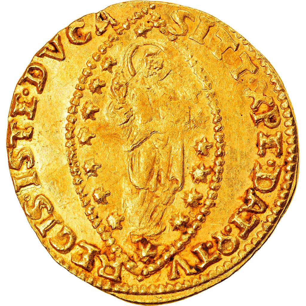 Munten, Italië, VENICE, Alvise Mocenigo IV, Zecchino, ZF+, Goud, Friedberg:1358