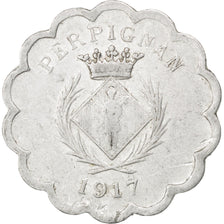 France, 25 Centimes, 1917, VF(30-35), Aluminium, Elie #10.3, 1.32