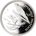 Coin, France, Ski jumpers, 100 Francs, 1991, Albertville 92, MS(65-70), Silver