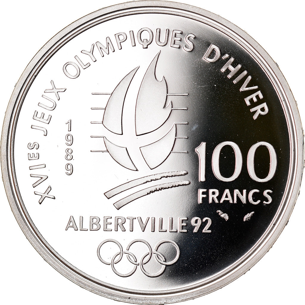 Monnaie, France, 100 Francs, 1989, FDC, Argent, Gadoury:C3, KM:972