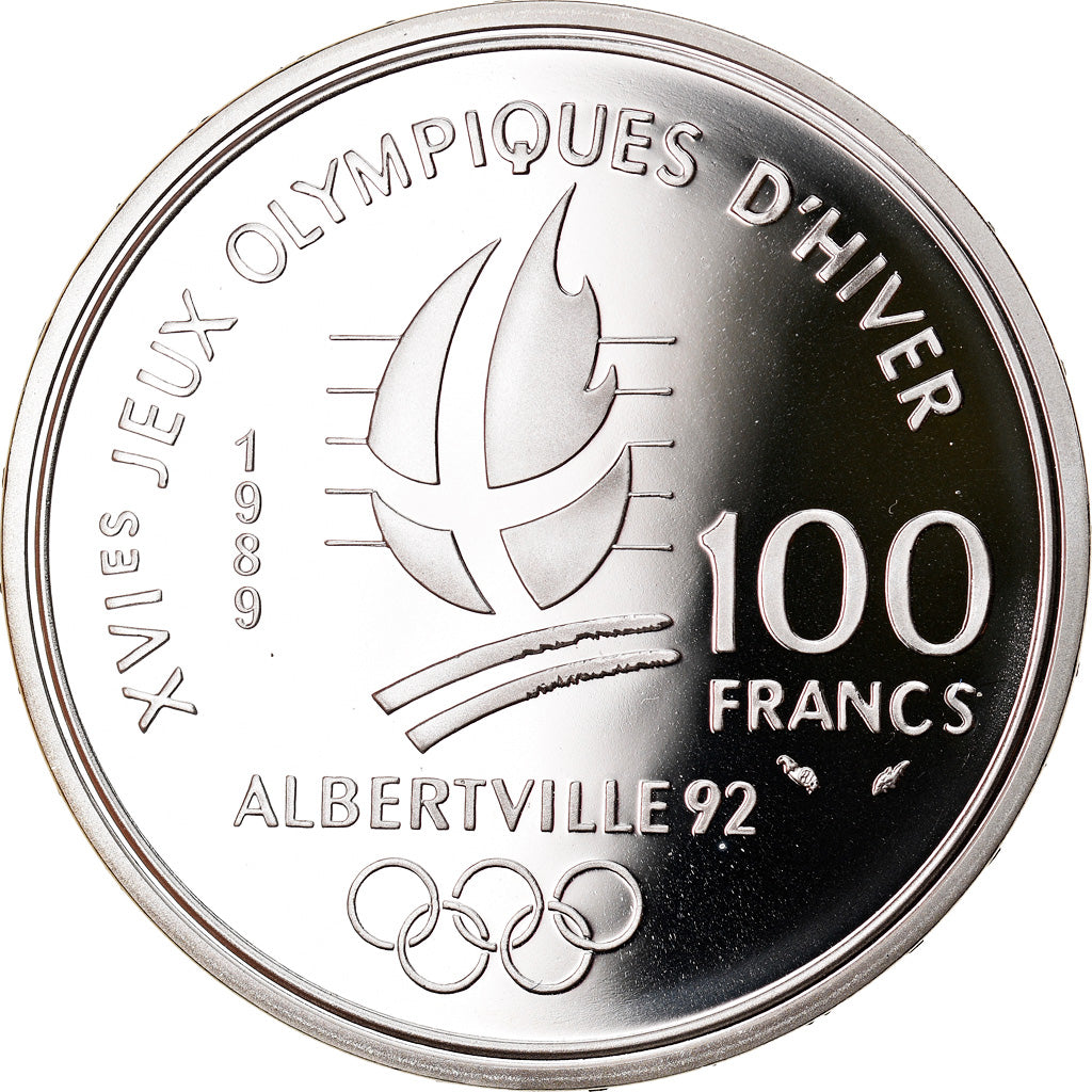 Monnaie, France, 100 Francs, 1989, FDC, Argent, Gadoury:C1, KM:971
