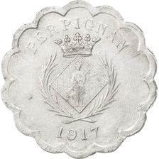 Moneta, Francia, 25 Centimes, 1917, BB, Alluminio, Elie:10.3