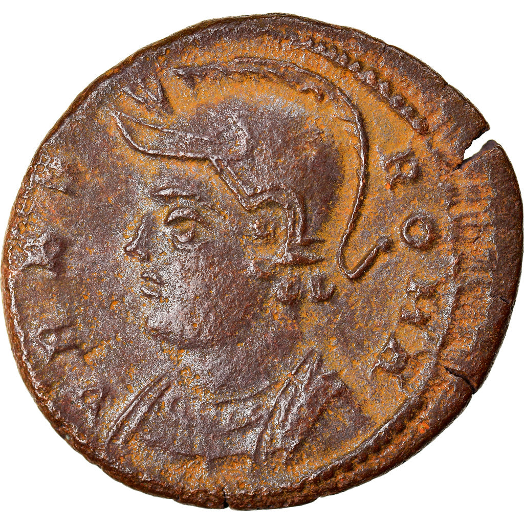 Coin, Nummus, Trier, EF(40-45), Copper