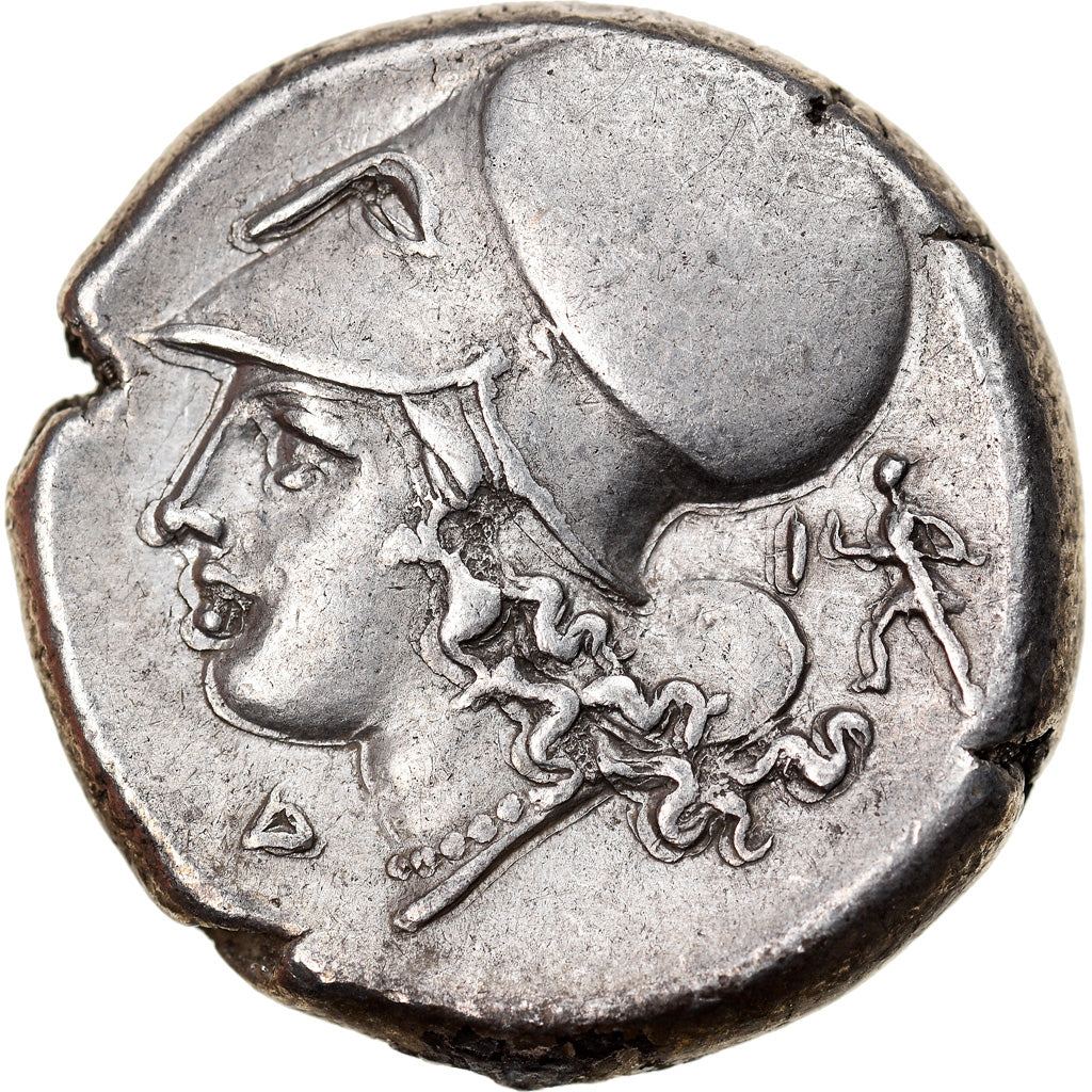 Monnaie, Corinthie, Corinthe, Athena, Statère, 330-320 BC, Corinth, TTB+